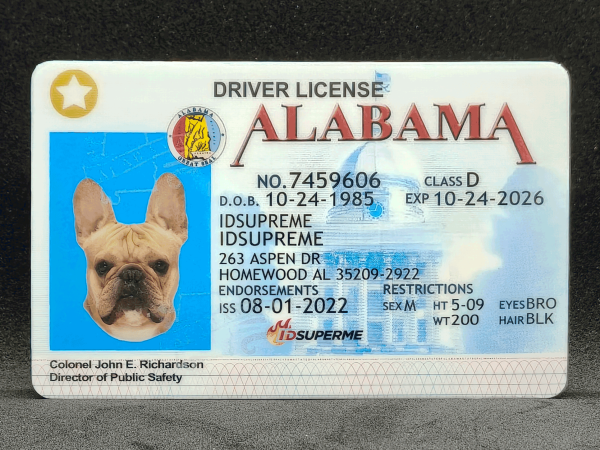 Alabama Fake ID