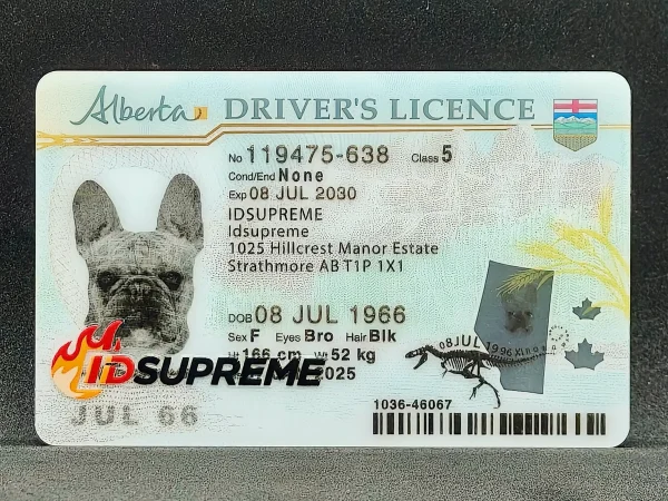 Custom Pet Alberta Card