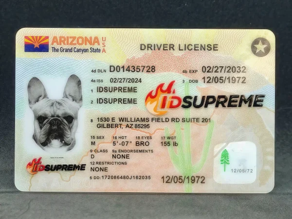 Custom Pet Arizona Card