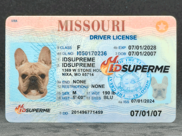 Missouri Fake ID