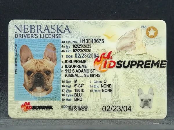 Custom Pet Nebraska Card
