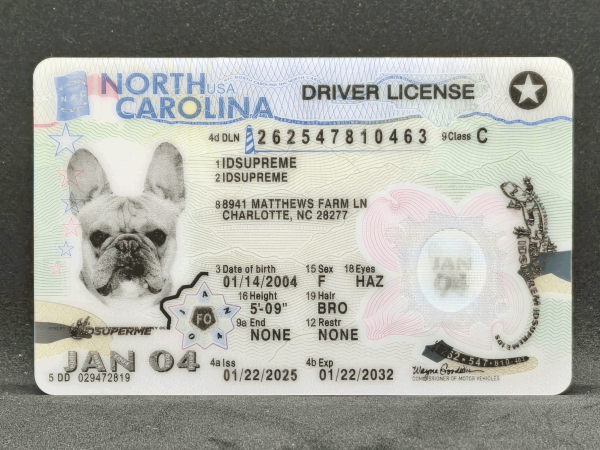 North Carolina Fake ID
