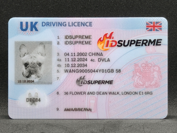 UK Scannable Fake ID