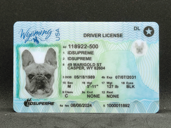 Wyoming Scannable Fake ID